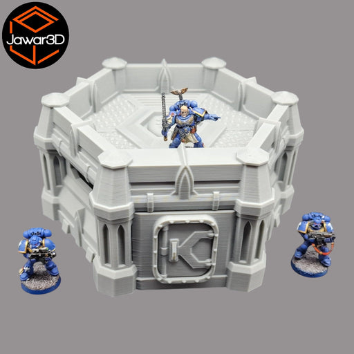 Zarix Bunker - 28mm Wargaming Scatter Terrain Scenery Tabletop Miniature - Only-Games