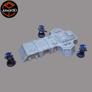 Marine HQ - 28mm Wargaming Scatter Terrain Scenery Tabletop Miniature - Only-Games