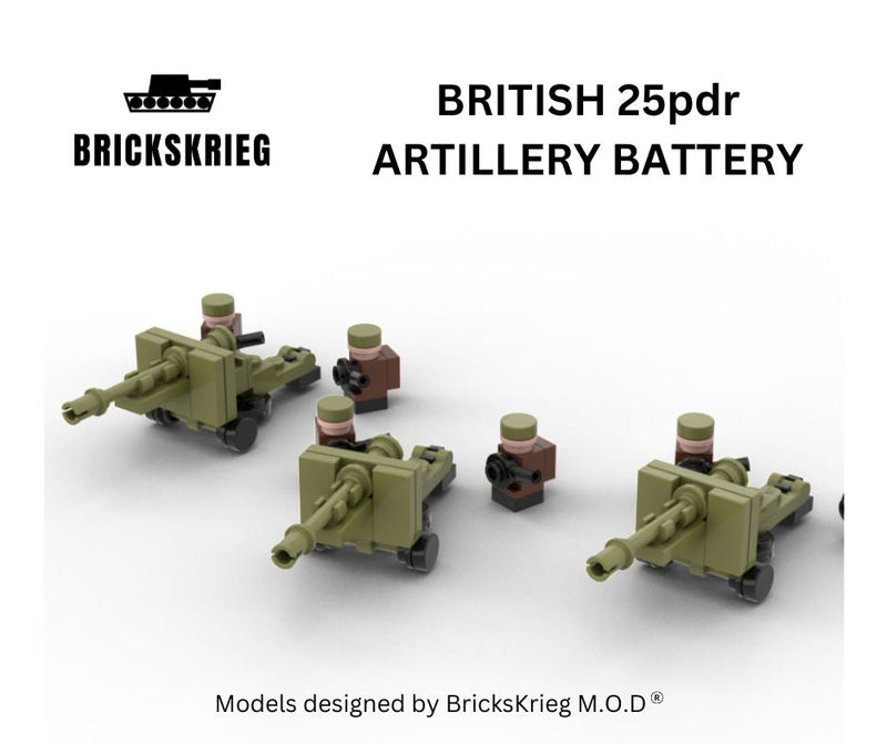 British 25pdr Artillery Battery - Only-Games