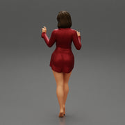 Cute Woman Wearing Long Shirt while Posing - Only-Games