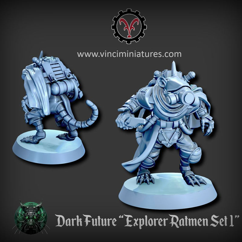 DARK FUTURE EXPLORER RATMEN SET 1 - Only-Games