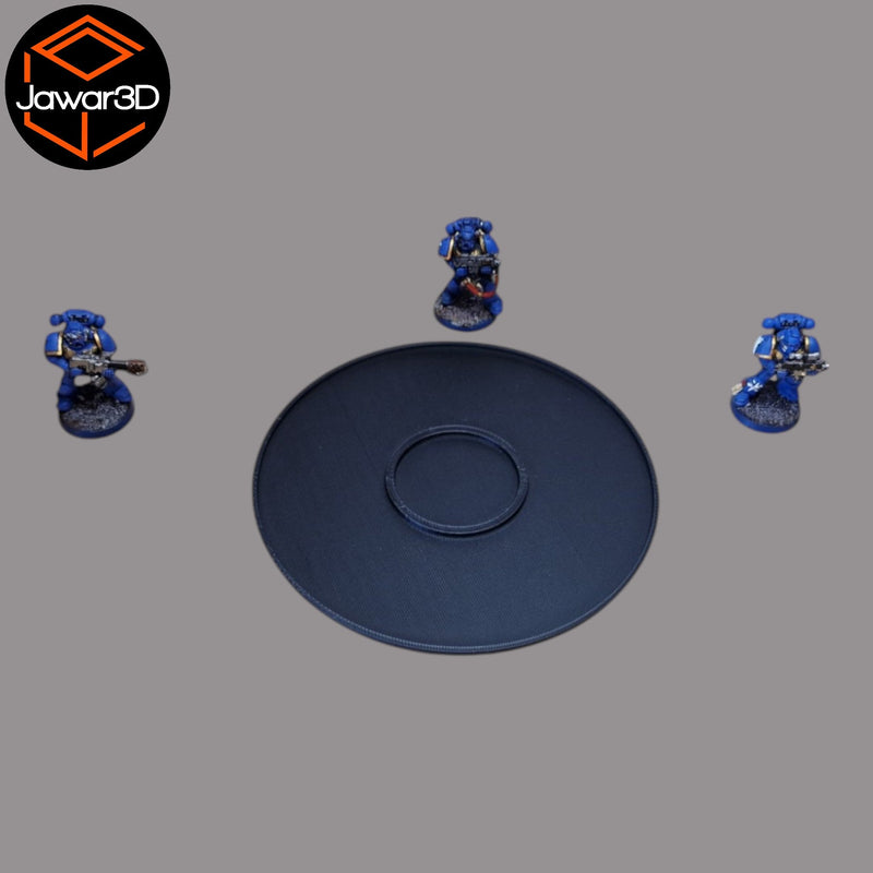 Miniature Bases - 28mm - 160mm Wargaming Scatter Terrain Scenery Tabletop - Only-Games
