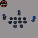 Miniature Bases - 28mm - 160mm Wargaming Scatter Terrain Scenery Tabletop - Only-Games