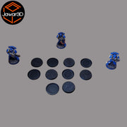 Miniature Bases - 28mm - 160mm Wargaming Scatter Terrain Scenery Tabletop - Only-Games