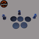 Miniature Bases - 28mm - 160mm Wargaming Scatter Terrain Scenery Tabletop - Only-Games