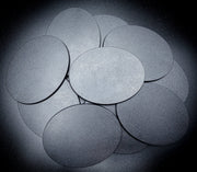 120x92mm Oval Plain Plastic Base - Only-Games