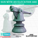 Gun with an elevation arc (Medieval Artillery) - Only-Games