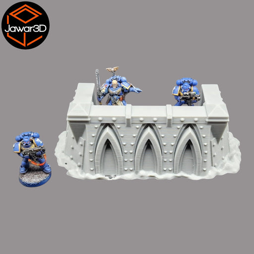 Zarix Corner - 28mm Wargaming Scatter Terrain Scenery Tabletop Miniature - Only-Games