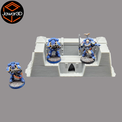 Zarix Corner - 28mm Wargaming Scatter Terrain Scenery Tabletop Miniature - Only-Games