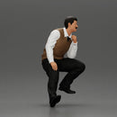 Turkish man in a cravat and slipover sitting - Only-Games