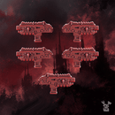 Crimson Wings Heavy Guns Set x5 - Only-Games