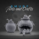 Mimic Witch Cauldron - Dark Fantasy 3D Miniature - Only-Games