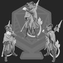 Corvus Vermis Trobat ( Tiefling - Fighter ) Grey