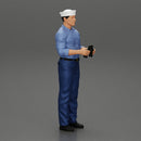 navy holding binoculars - Only-Games