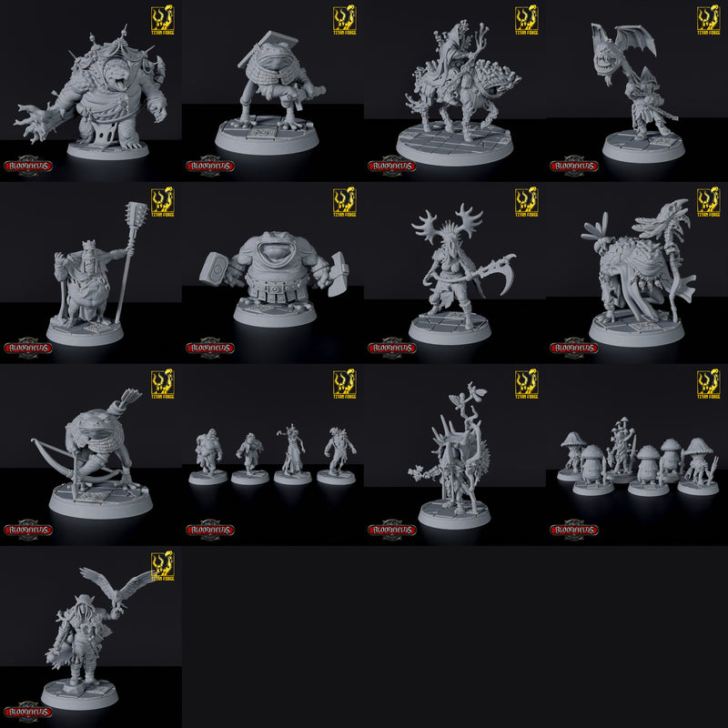 Caves of Corruption - Mega Deal - 61 Miniatures - Bloodfields Army