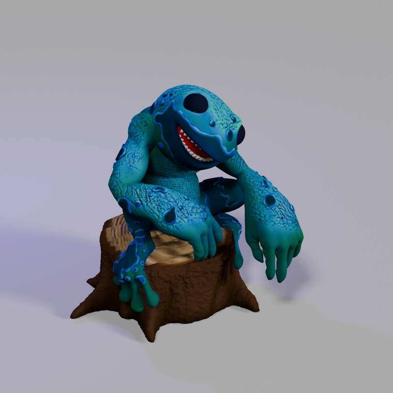 Ribbet Grung - Blue Variant - Only-Games