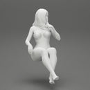 Sexy Woman in swimsuit Sitting - Only-Games