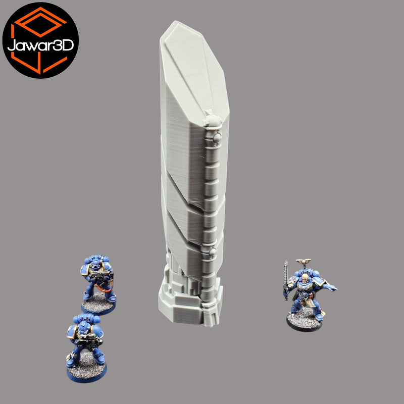 Ravak Pillar - 28mm Wargaming Scatter Terrain Scenery Tabletop Miniature - Only-Games