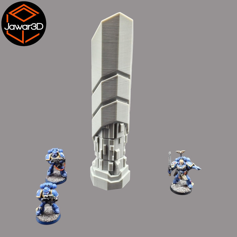 Ravak Pillar - 28mm Wargaming Scatter Terrain Scenery Tabletop Miniature - Only-Games