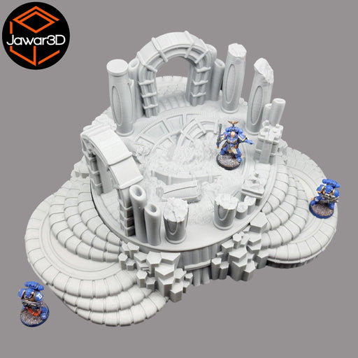 Thrax Ruins - 28mm Wargaming Scatter Terrain Scenery Tabletop Miniature - Only-Games
