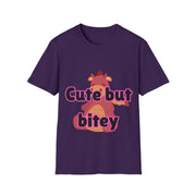 Cute But Bitey Unisex Softstyle T-Shirt - Only-Games