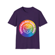 Critical Rolls NOT Gender Roles Unisex Softstyle T-Shirt - Only-Games