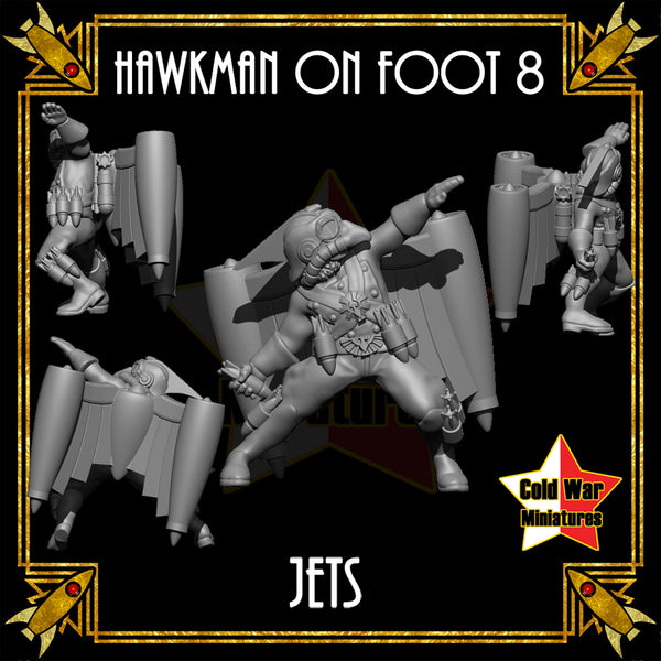 Hawkman on Foot 8 (Jets) - Only-Games