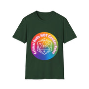 Critical Rolls NOT Gender Roles Unisex Softstyle T-Shirt - Only-Games