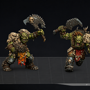 Sci-Fi Orc Beast Scrapper Boyz  STL – Grimdark 32mm Miniatures (STL Files)