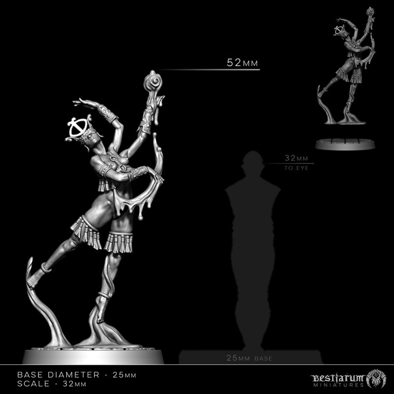 Blood Sorceresses | Bestiarum | Wargaming DnD Miniatures