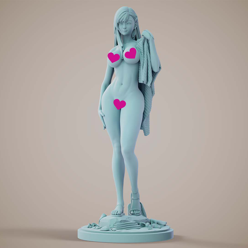 GIRL ON THE BEACH / D - Only-Games