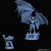 Nyssara the Cursed – Demon Queen of Shadows (60mm Base) - Only-Games