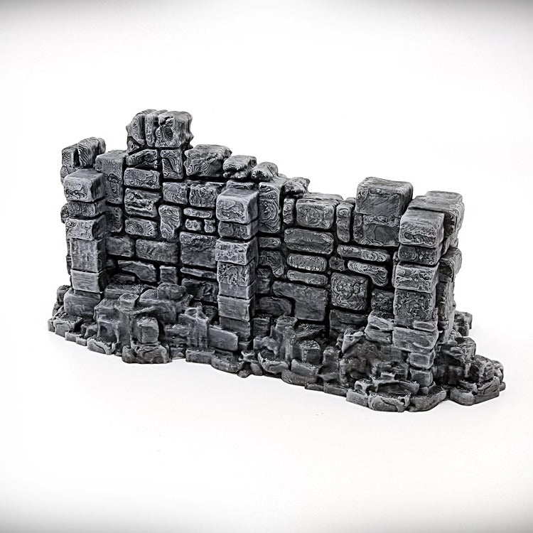 Basic Wall A: Ancient Ruins Terrain Set - Only-Games