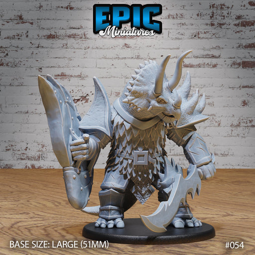Triceratops Folk Warrior - Only-Games