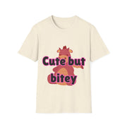 Cute But Bitey Unisex Softstyle T-Shirt - Only-Games