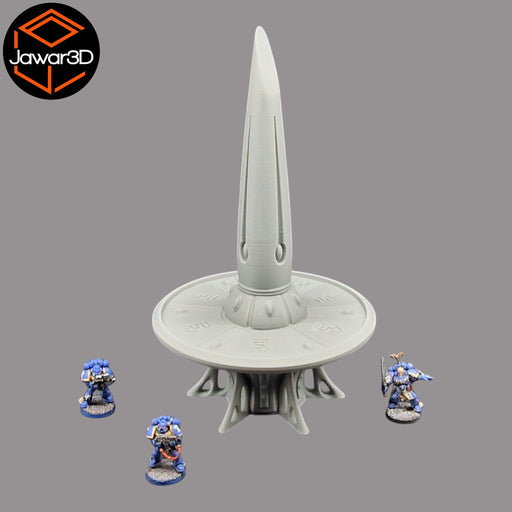 Draxus Post - 28mm Wargaming Scatter Terrain Scenery Tabletop Miniature - Only-Games