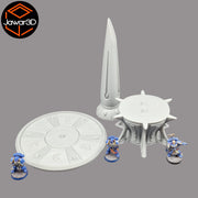 Draxus Post - 28mm Wargaming Scatter Terrain Scenery Tabletop Miniature - Only-Games
