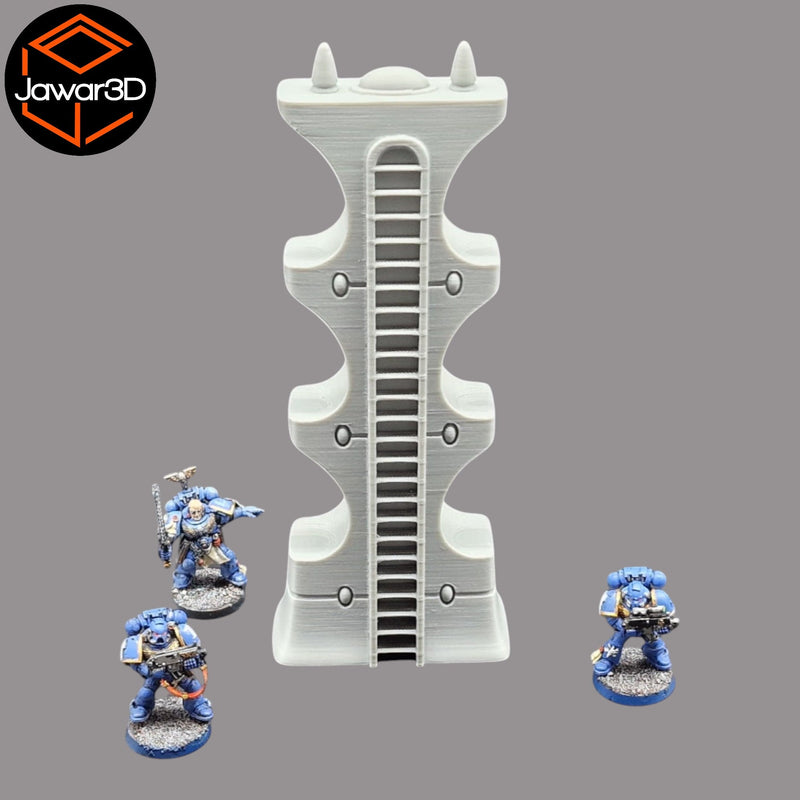 Draxus Tower - 28mm Wargaming Scatter Terrain Scenery Tabletop Miniature - Only-Games