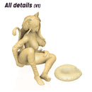 Lustful Kitties / 3 PIECES