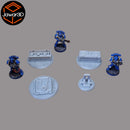 Objective Markers x4 - 28mm Wargaming Scatter Terrain Scenery Tabletop Miniature - Only-Games