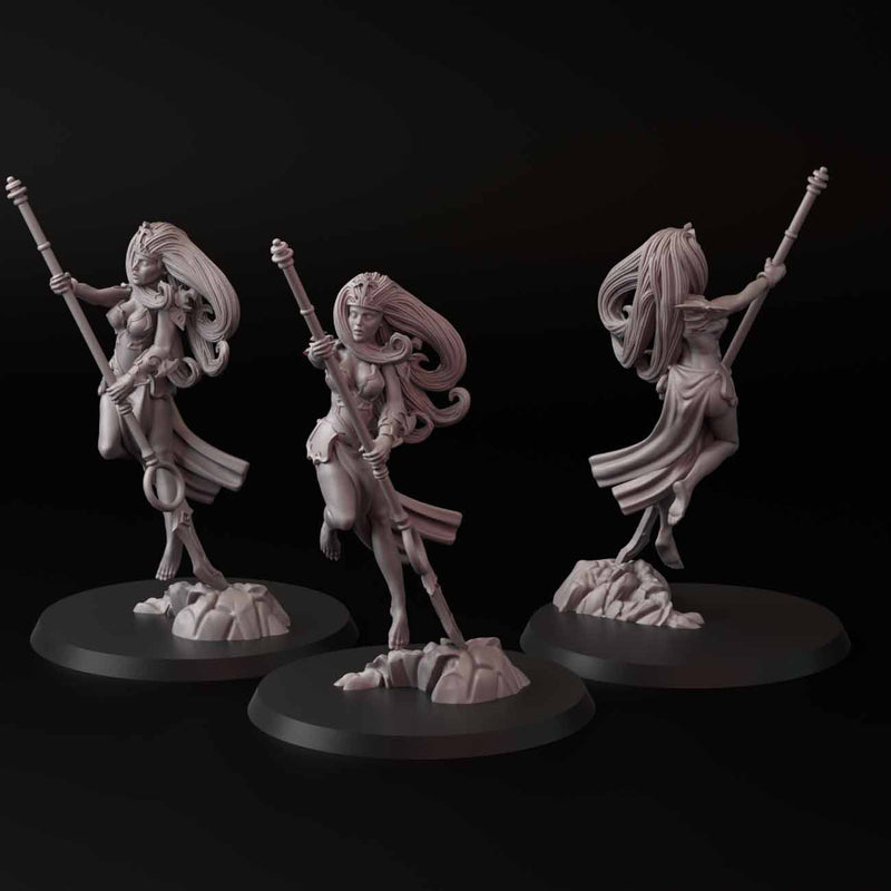 Priestesses of light (3 miniatures)