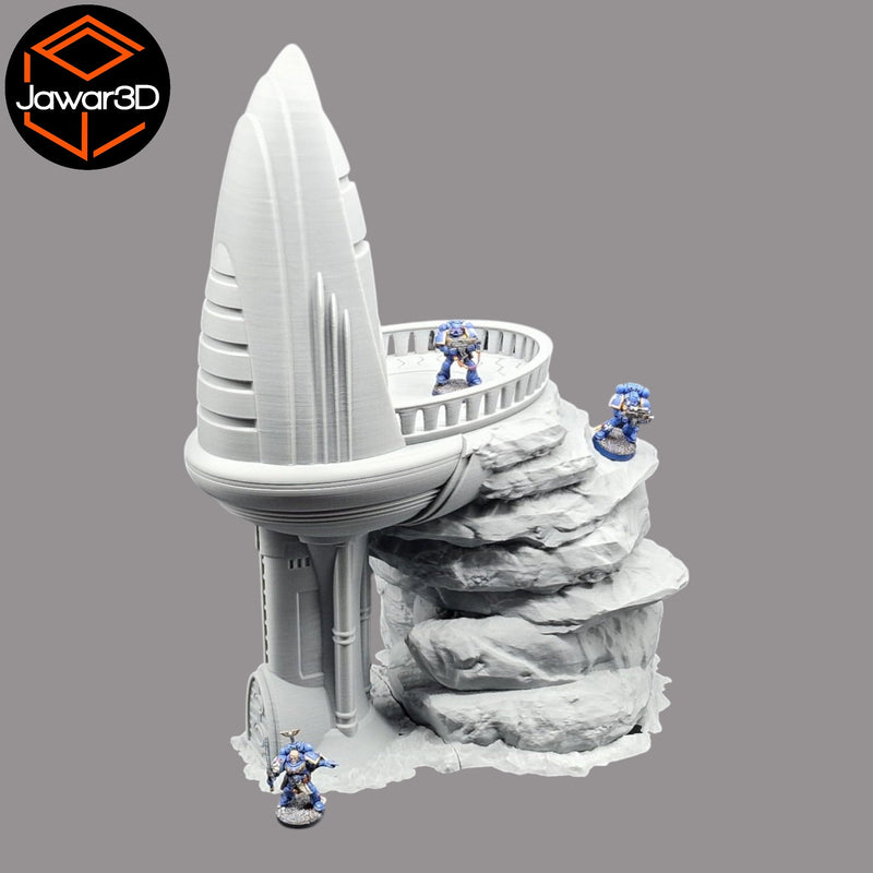 Irix Outpost - 28mm Wargaming Scatter Terrain Scenery Tabletop Miniature - Only-Games