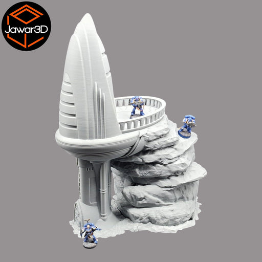 Irix Outpost - 28mm Wargaming Scatter Terrain Scenery Tabletop Miniature - Only-Games
