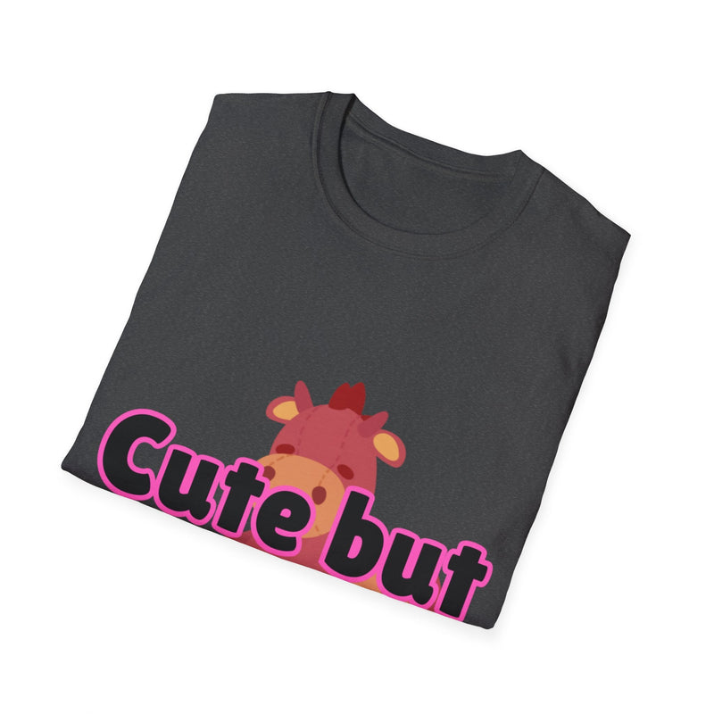 Cute But Bitey Unisex Softstyle T-Shirt - Only-Games