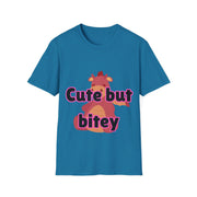 Cute But Bitey Unisex Softstyle T-Shirt - Only-Games