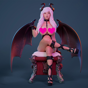 FIGURINE COLLECTION / SUCCUBUS / 3 PIECES - Only-Games