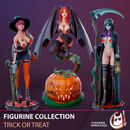 FIGURINE COLLECTION / TRICK OR TREAT / 3 PIECES - Only-Games