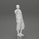 Gangster homie in cap pointing his finger at somebody - Only-Games