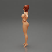 Naked girl standing and put hand on hip - Only-Games