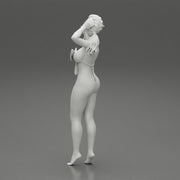 Sexy girl posing in sexy one piece - Only-Games